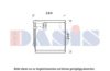 AKS DASIS 971391Y000 Evaporator, air conditioning